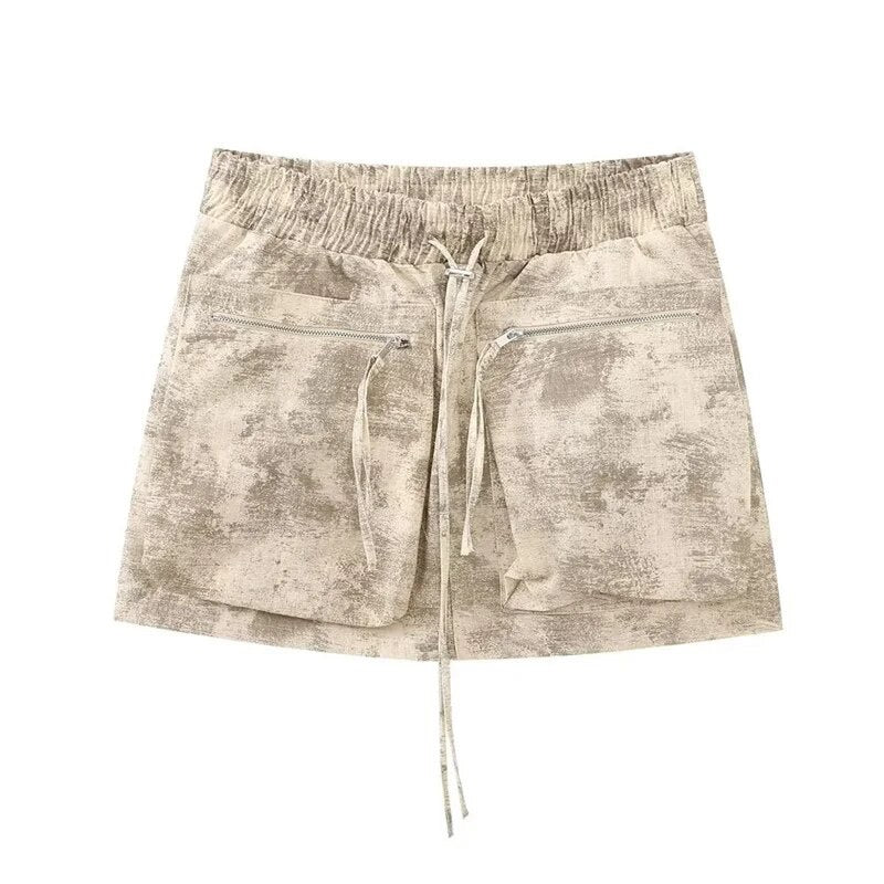 Concrete Jungle Skirt Set