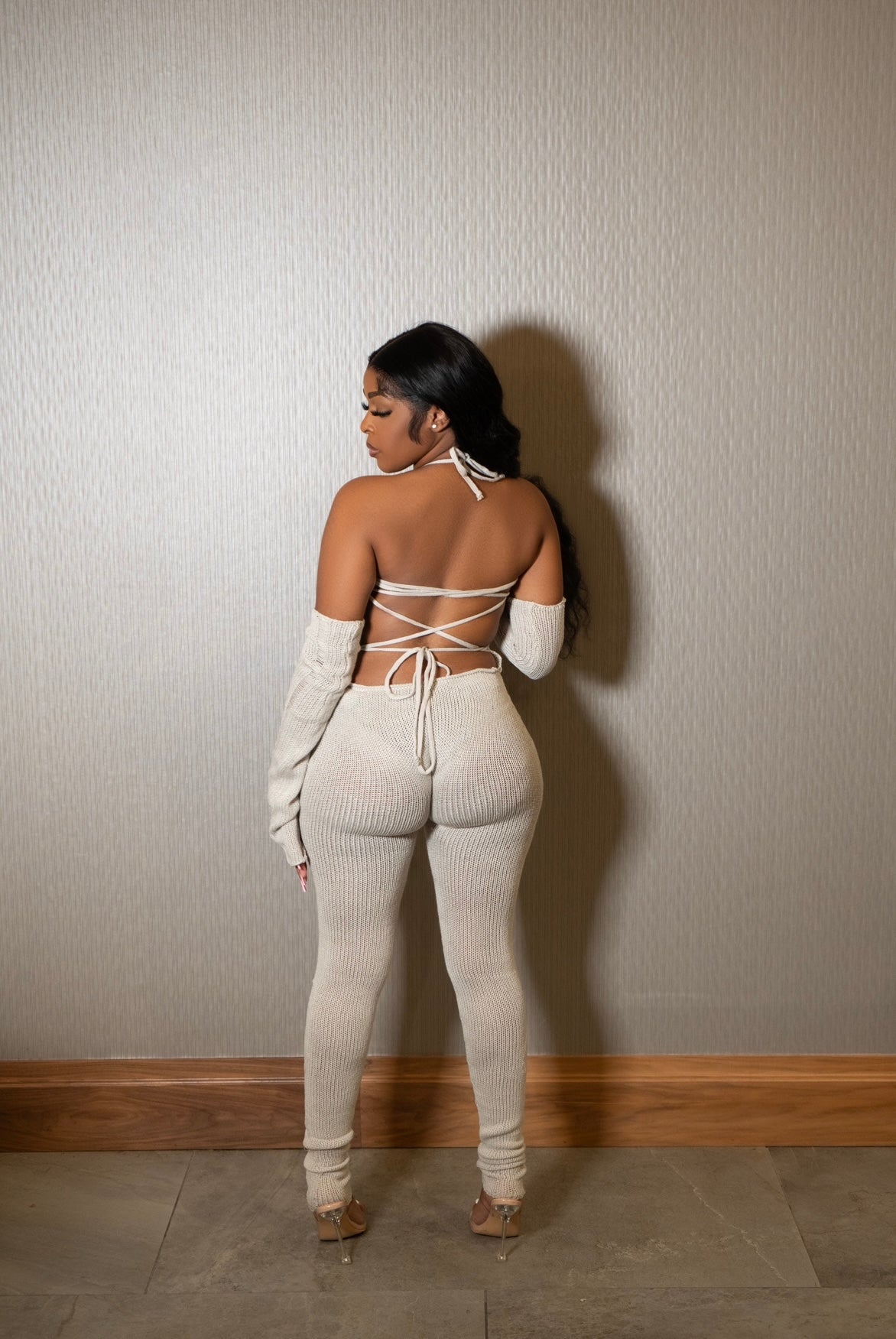 Strait Knit Jumpsuit