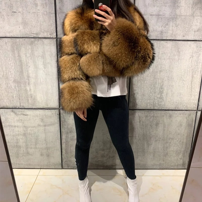 Racoon Fur Coat