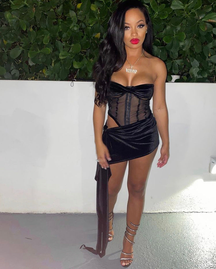 Seductive 2 Piece Dress