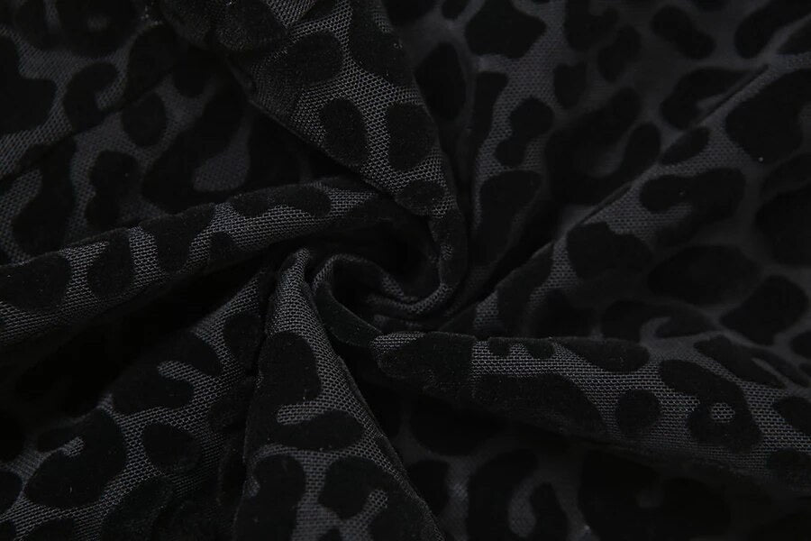 Sexy Leopard Mesh