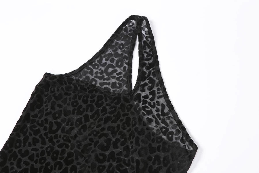 Sexy Leopard Mesh